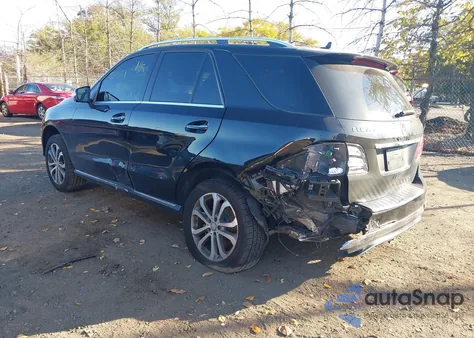 2016 Mercedes-Benz Gle 350 4Matic from USA, damaged, VIN 4JGDA5HB5GA647494